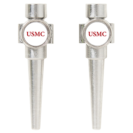 Marines USMC Cribbage Pegs in Stainless Steel