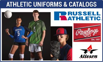 Sporting Goods, Athletic Apparel, Football uniforms, Basketball uniforms, Soccer uniforms, Volley Ball uniforms, Team Bags, Sports Gear and Equipment 