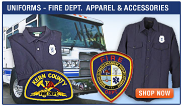 Uniforms - Kern County fire uniforms, Workrite Shirts, Workrite Pants, Shorts, Richardson Sports Hats and KCFD Fire Beanies; Workrite uniforms