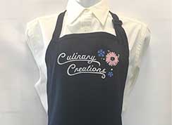 Embroidered Apron