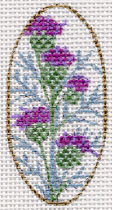 Thistles medallion