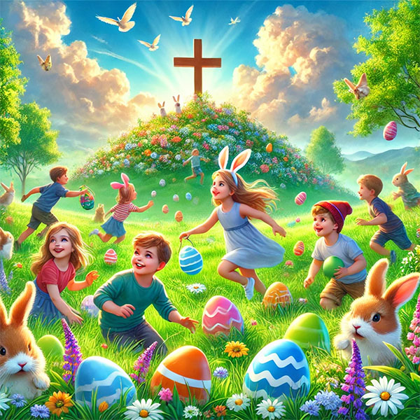 easter shirts featuring colorful tie dye designs