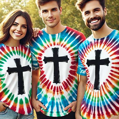 christian tie dye shirts