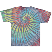 Light Glass Swirl tie dye shirt