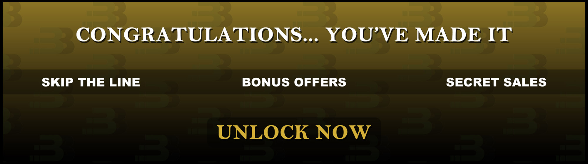 Click here to be FIRST!