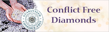 My Love Wedding Ring Guarantee Conflict Free Diamonds 