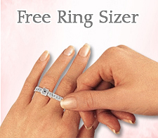 Find your ring size with free ring sizer from my love wedding ring