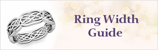 Ring width Guide at My Love Wedding Ring