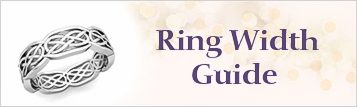 Ring width Guide at My Love Wedding Ring