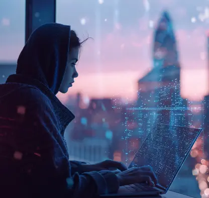 A laptop screen showing secure online payments